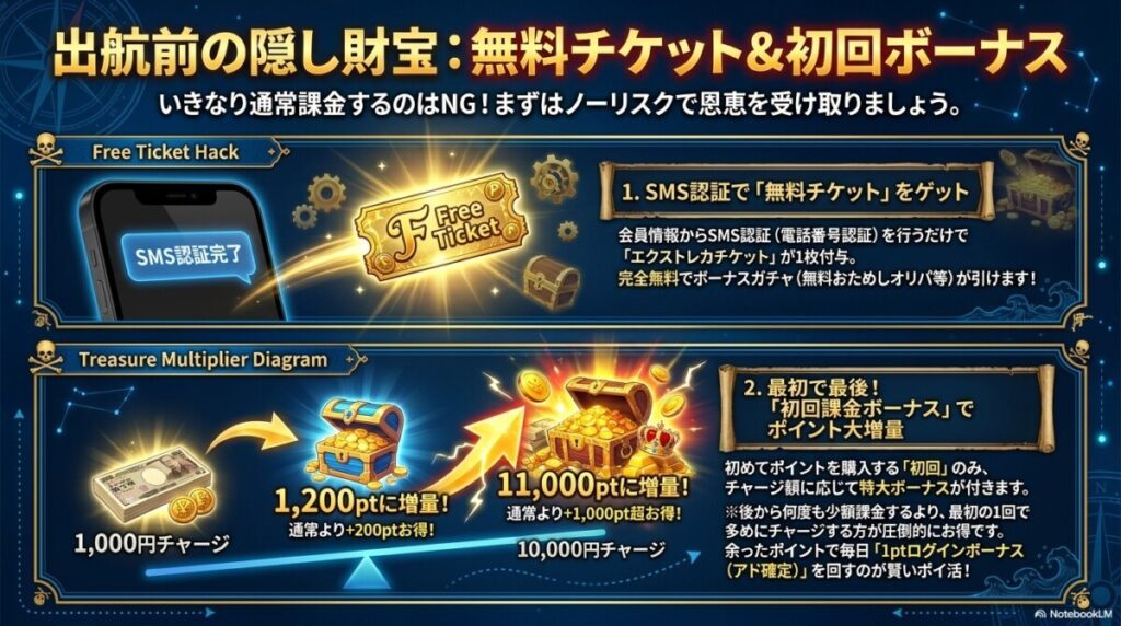 無料チケット&初回ボーナス